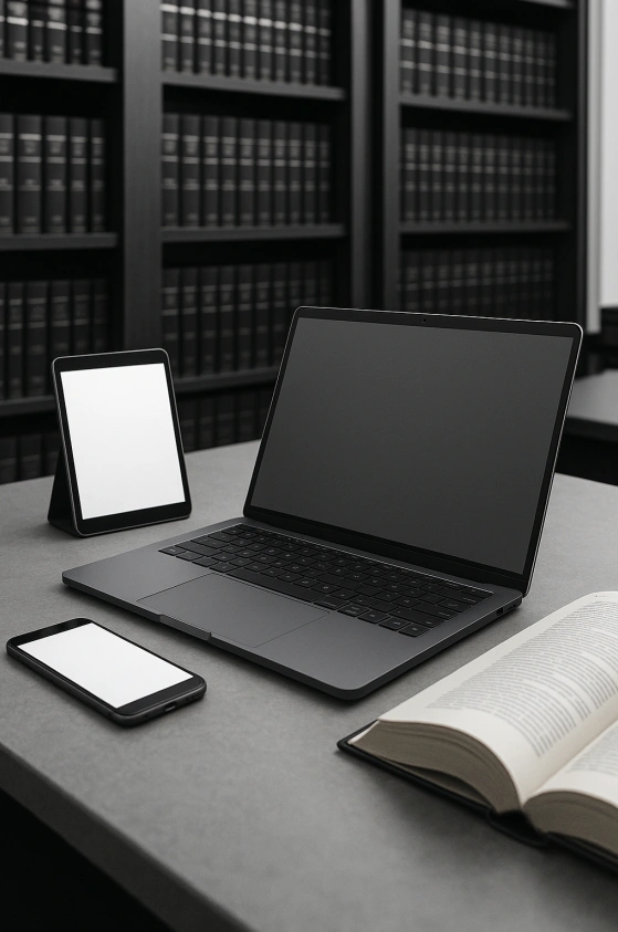 Legal blog updates illustration